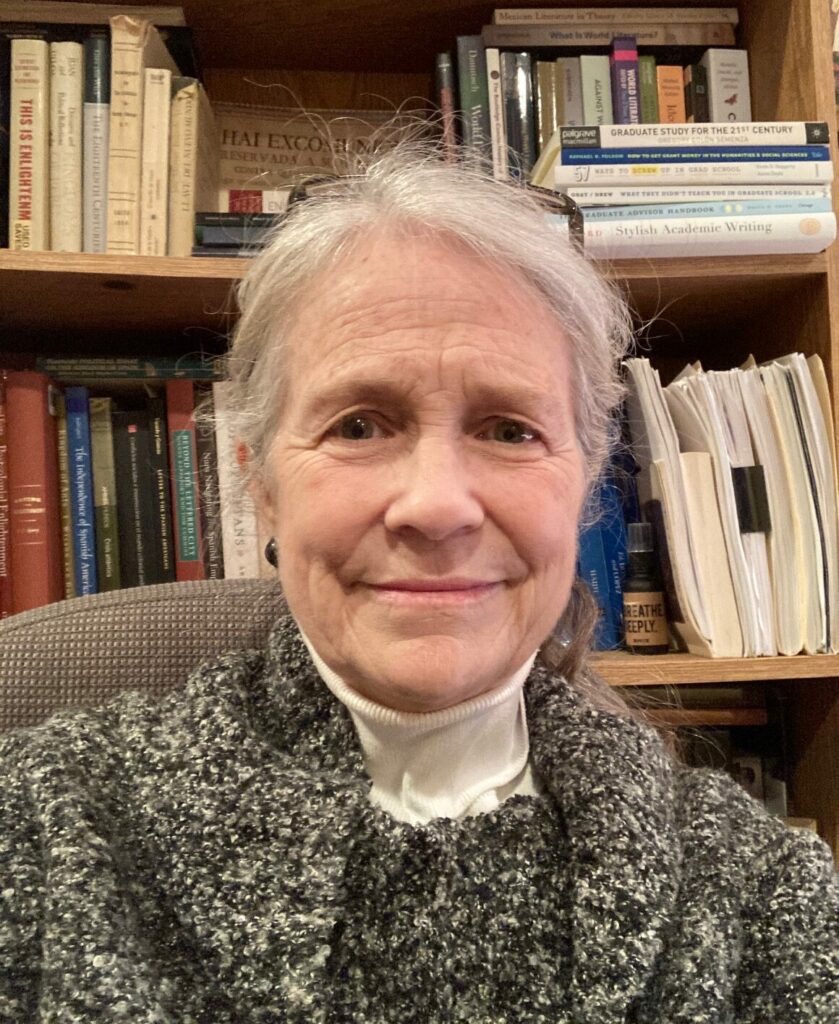 Prof. Stolley in her Emory office.